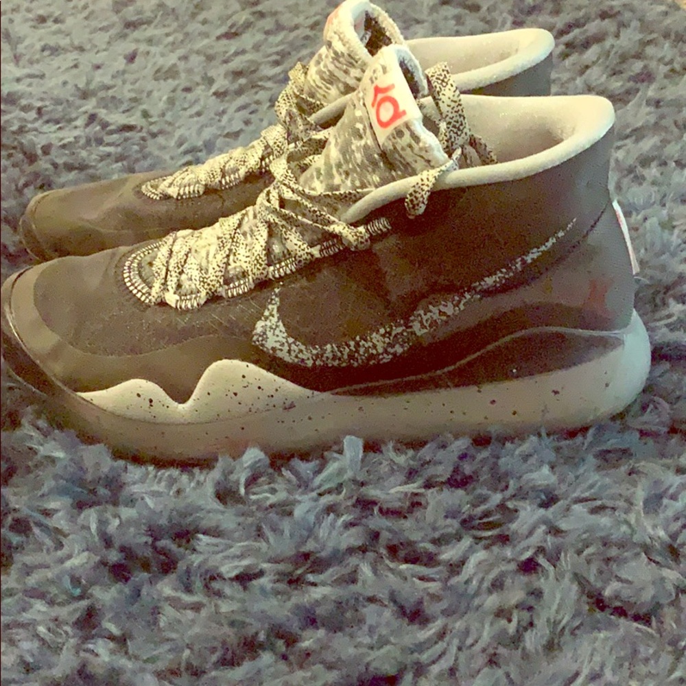 Official Nike Kd 12 in Black Cement.